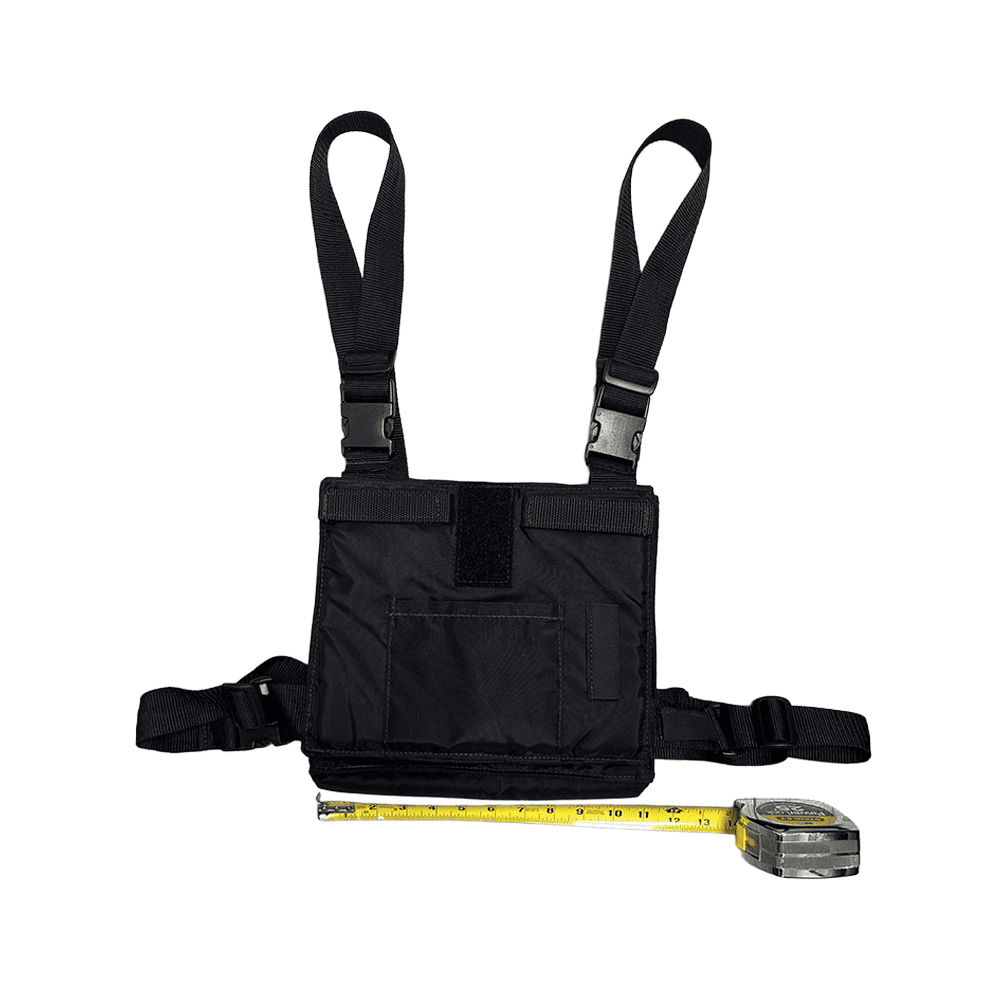 tactical chest harness vest with organizer pockets
